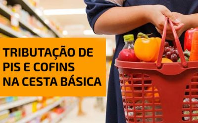 Tributação de PIS e Cofins sobre itens da cesta básica e sua relação com a renda das famílias
