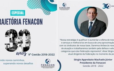 Fenacon 30 anos: Conheça parte dos feitos do primeiro ano da gestão de Sérgio Approbato