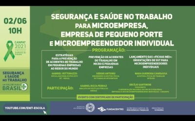 SIT lança orientações sobre Segurança e Saúde no Trabalho para microempreendedores individuais