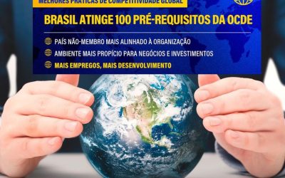 Brasil atinge 100 instrumentos de aderência à OCDE
