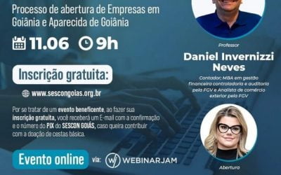 Sescon-GO realiza evento online beneficente