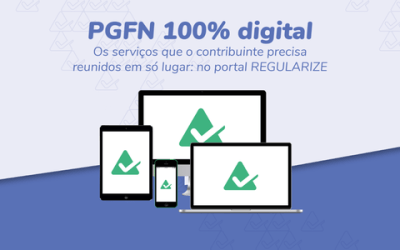 PGFN entrega mais de 10 novos serviços no portal REGULARIZE e atinge a meta de digitalização