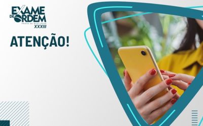 OAB define cronograma para o XXXIII Exame de Ordem Unificado