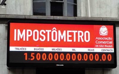 Impostômetro atinge a marca de R$ 1,5 trilhão