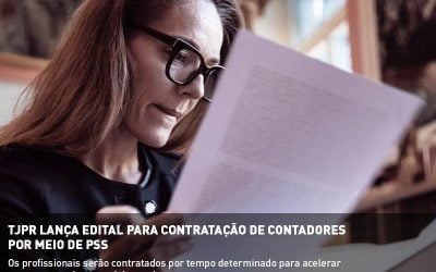 TJPR lança edital para contratação de contadores por meio de PSS