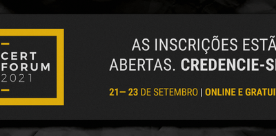 CertForum 2021: Inscrições abertas!