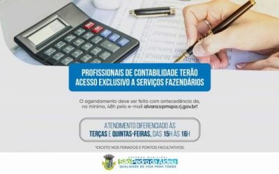 Prefeitura de São Pedro da Aldeia oferece atendimento exclusivo para profissionais de contabilidade
