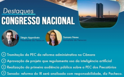 Congresso: PEC dos precatórios, inteligência artificial, reformas administrativa e tributária são temas discutidos