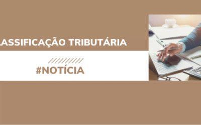 Retificação da Classificação Tributária