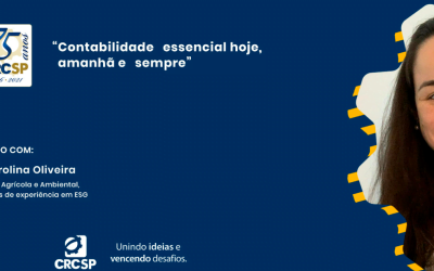 Podcast do Conselho Regional de Contabilidade de São Paulo discute a importância da ESG na Contabilidade