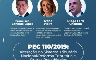Diretores da Fenacon participam de live do Sescon-GO sobre reforma tributária