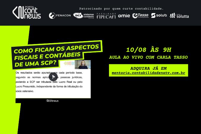 CURSO SCP – Como ficam os aspectos Fiscais e Contábeis?