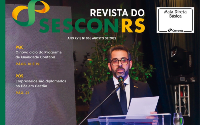 Revista SESCONRS – Os 35 anos e a nova diretoria