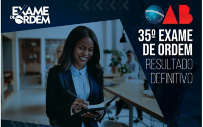 Confira o resultado definitivo da segunda fase do 35º Exame de Ordem Unificado