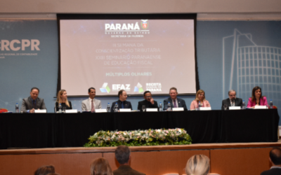 CRCPR sediou um dos dias da III Semana da Conscientização Tributária e XXIII Seminário Paranaense de Educação Fiscal