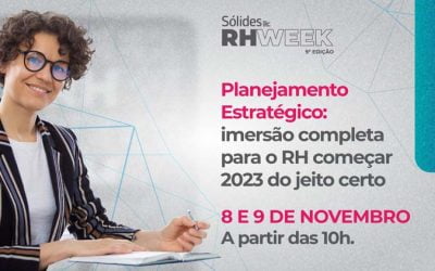 Amanhã começa o Sólides RH WEEK 9ª Edição!!! Vai perder?