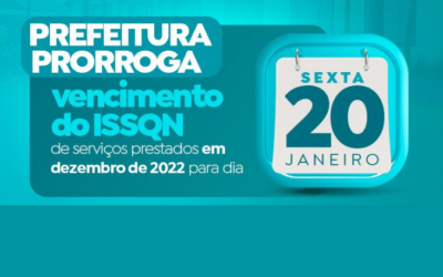 Prefeitura de Timon prorroga vencimento do ISSQN de serviços prestados em dezembro de 2022 para dia 20 de Janeiro de 2023