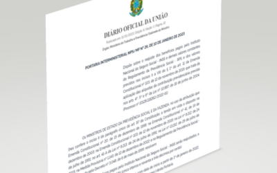 Liberado o envio de eventos de folha para o eSocial após publicação de portaria que reajusta valores previdenciários em 2023