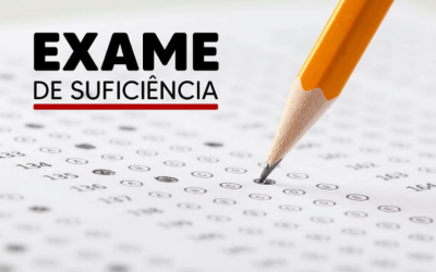 Exame de Suficiência 1º/2023: Nova data de realização da Prova Objetiva