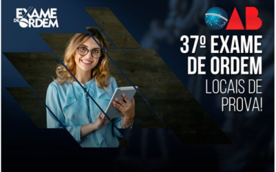 Confira os locais da prova objetiva do 37º Exame de Ordem