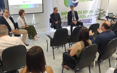 SESCON GF recebe auditores da Receita para falar sobre o IRRF 2023