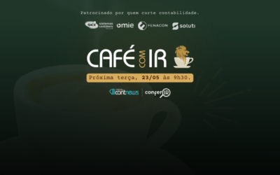 ☕ Na próxima terça, 23/05 às 9h30, tem CAFÉ COM IR!