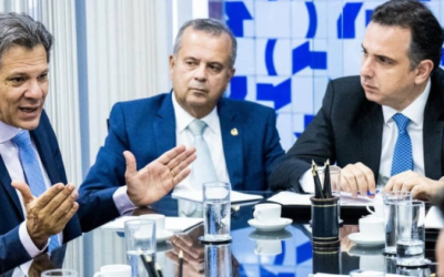 Em reunião com Haddad, Pacheco diz que reforma tributária será votada até outubro