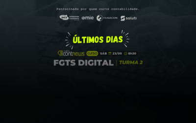 Curso FGTS Digital Turma 2 📣 ÚLTIMOS DIAS DE INSCRIÇÃO!