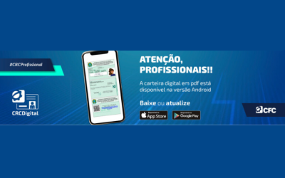 Carteira Profissional: versão em PDF já está disponível no Aplicativo CRCDigital