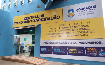 Prefeitura de Dourados lança Refis, oferece descontos e parcela impostos em atraso
