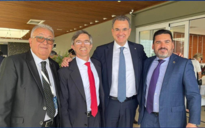 Presidente da FENACON e vice-presidente da Região Sudeste participam de evento contábil italiano realizado no RJ