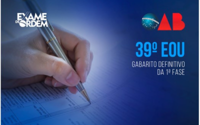 OAB divulga resultado preliminar da 1ª fase do 39º Exame de Ordem Unificado