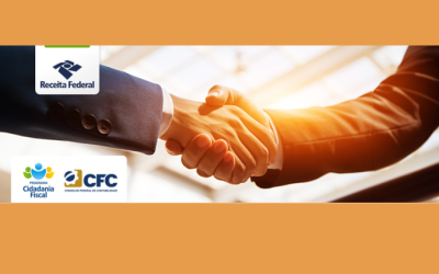 Conselho Federal de Contabilidade e Receita Federal formalizam parceria institucional