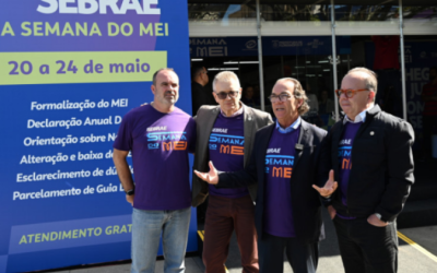 Presidente do Sebrae, Décio Lima, faz o lançamento nacional da Semana do MEI 2024 em Florianópolis