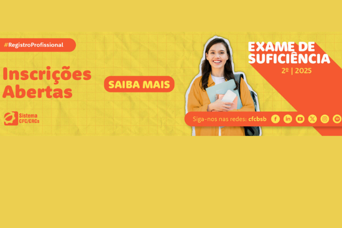 Prepare-se! As inscrições para a 2ª Edição do Exame de Suficiência 2025 já estão abertas