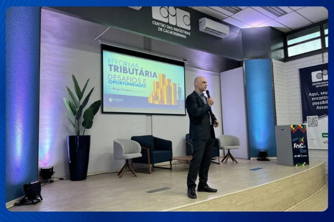 Diretor da FENACON participa de painel sobre reforma tributária na FNIC25