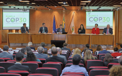 Órgãos normativos e fiscalizadores contribuem para o painel sobre transparência e sustentabilidade no encontro pré-COP 30