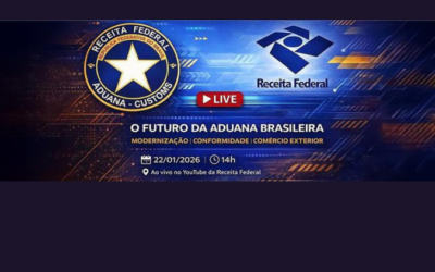 Receita Federal promove live “O Futuro da Aduana Brasileira”