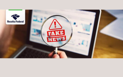 A RF desmente fake news sobre suspensão de contas bancárias e cartões de crédito de contribuintes