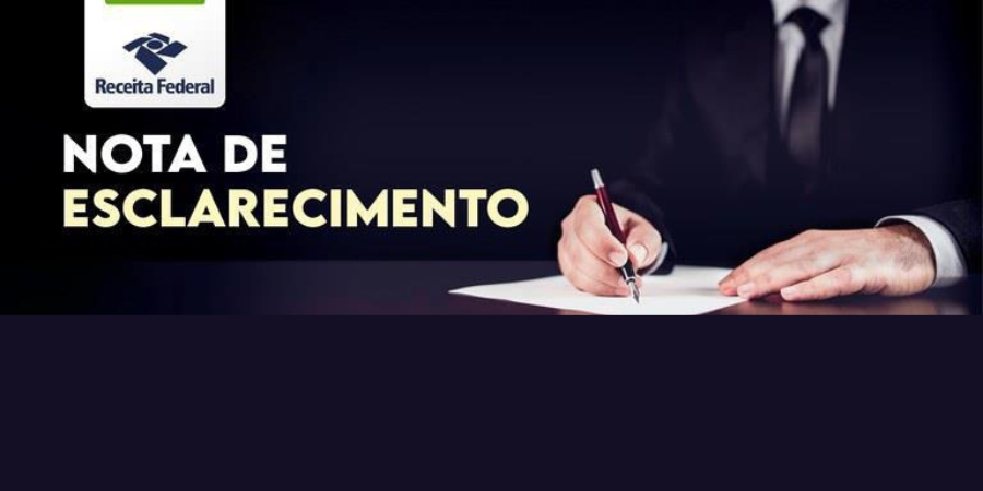 RFB: Esclarecimento sobre informação falsa de suposto vazamento